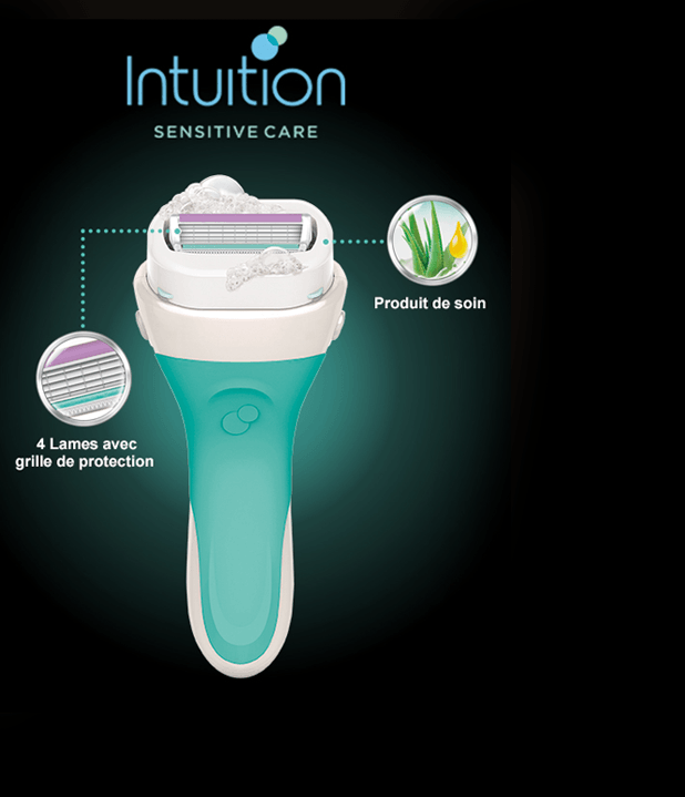 Wilkinson Sword Intuition razor with blades