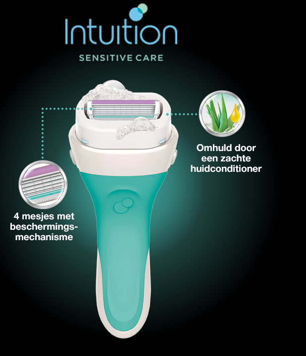 Wilkinson Sword Intuition razor with blades