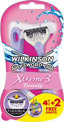 Wilkinson Sword Xtreme 3 Beauty disposable razor