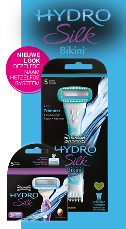 Wilkinson Sword Hydro Silk razor with blades