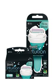 Wilkinson Sword Intuition razor with blades