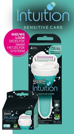 Wilkinson Sword Intuition razor with blades