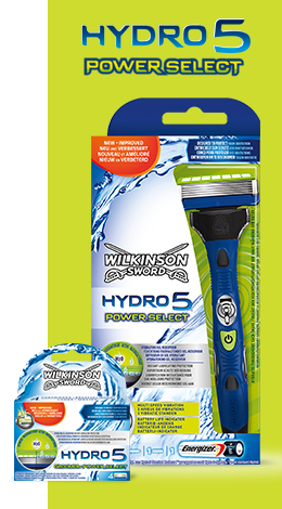 Wilkinson Sword Hydro 5 Power Select razor with blades