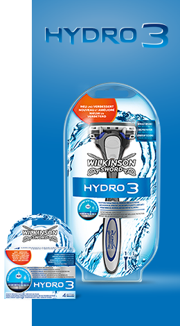 Wilkinson Sword Hydro 3 razor with blades