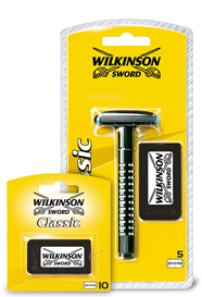 Wilkinson Sword Classic razor with blades