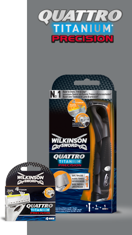 Wilkinson Sword Quattro razor with blades