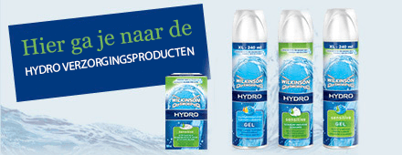 Hier ga je naar de HYDRO verzorgingsproducten